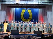 Исполнение юрюзанского гимна народным хором